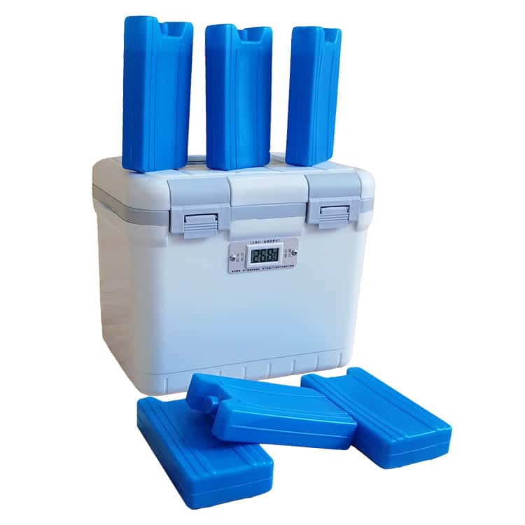 6L小型生物制剂药品冷冻保温箱冷藏箱方案低温冷链运输保持冷冻温度-22~-12℃约24h